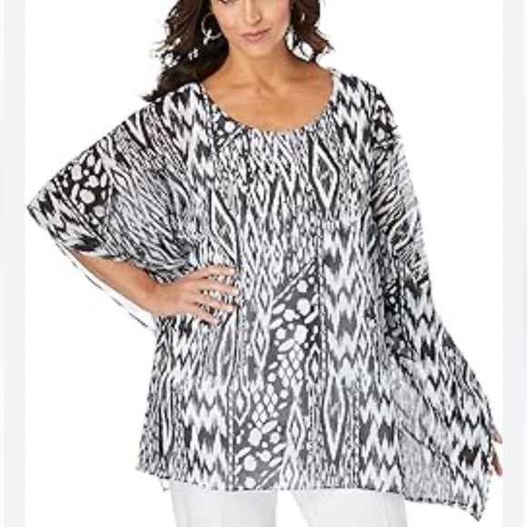 NEW JESSICA LONDON BLOUSE SIZE: 12 W - Picture 1 of 4